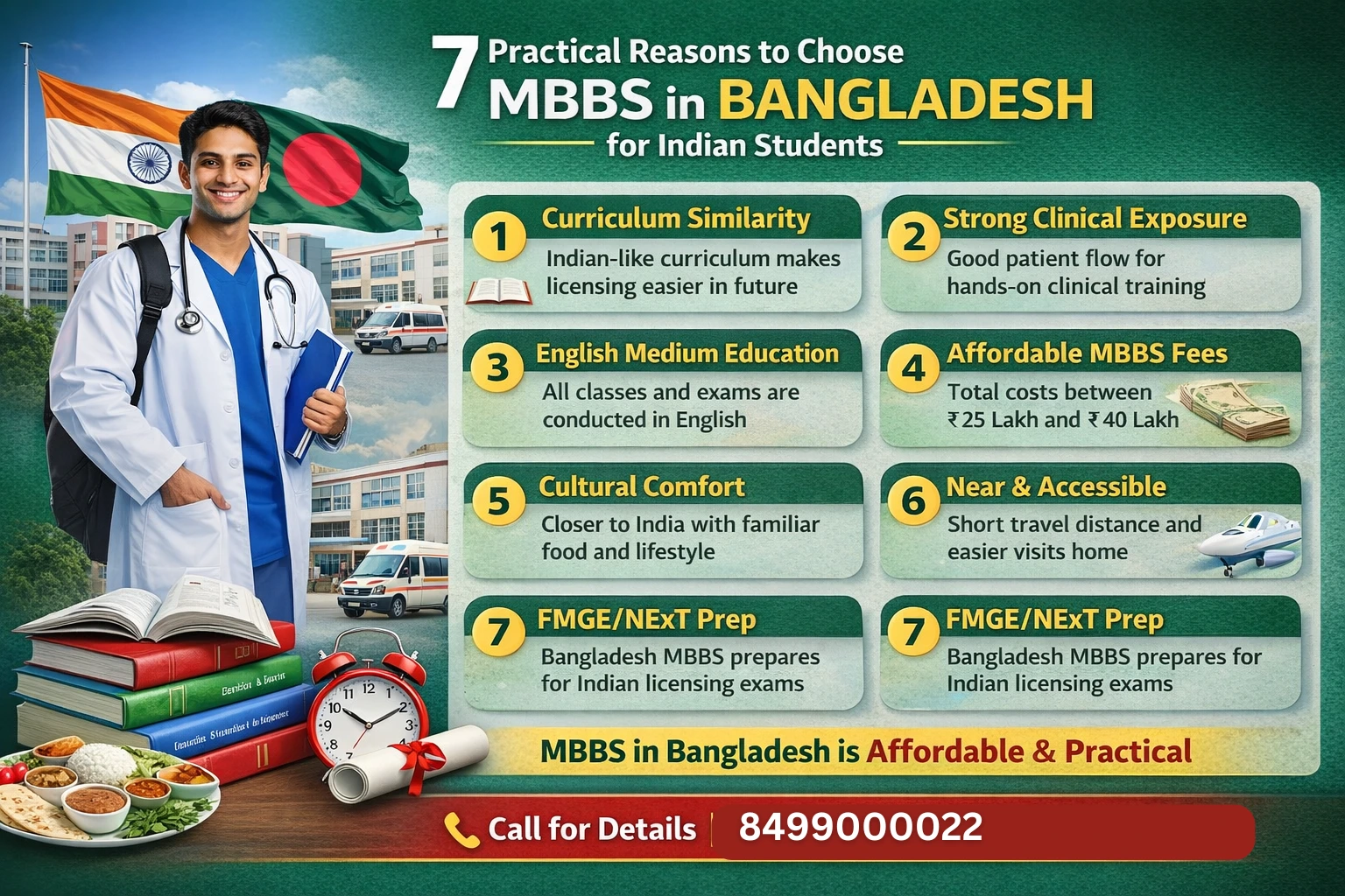 7 Reasons Why Choose MBBS in Bangladesh